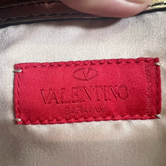 RARE NWT Valentino Garavani w/ Swarovski Crystals Nuage Bow Leather Hobo Bag - Picture 5 of 13